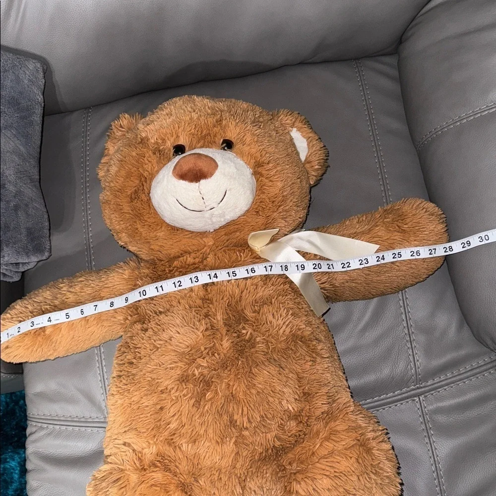 Large Brown Teddy Bear Plush 30 Inch Stuffed Animal - Picture 10 of 10